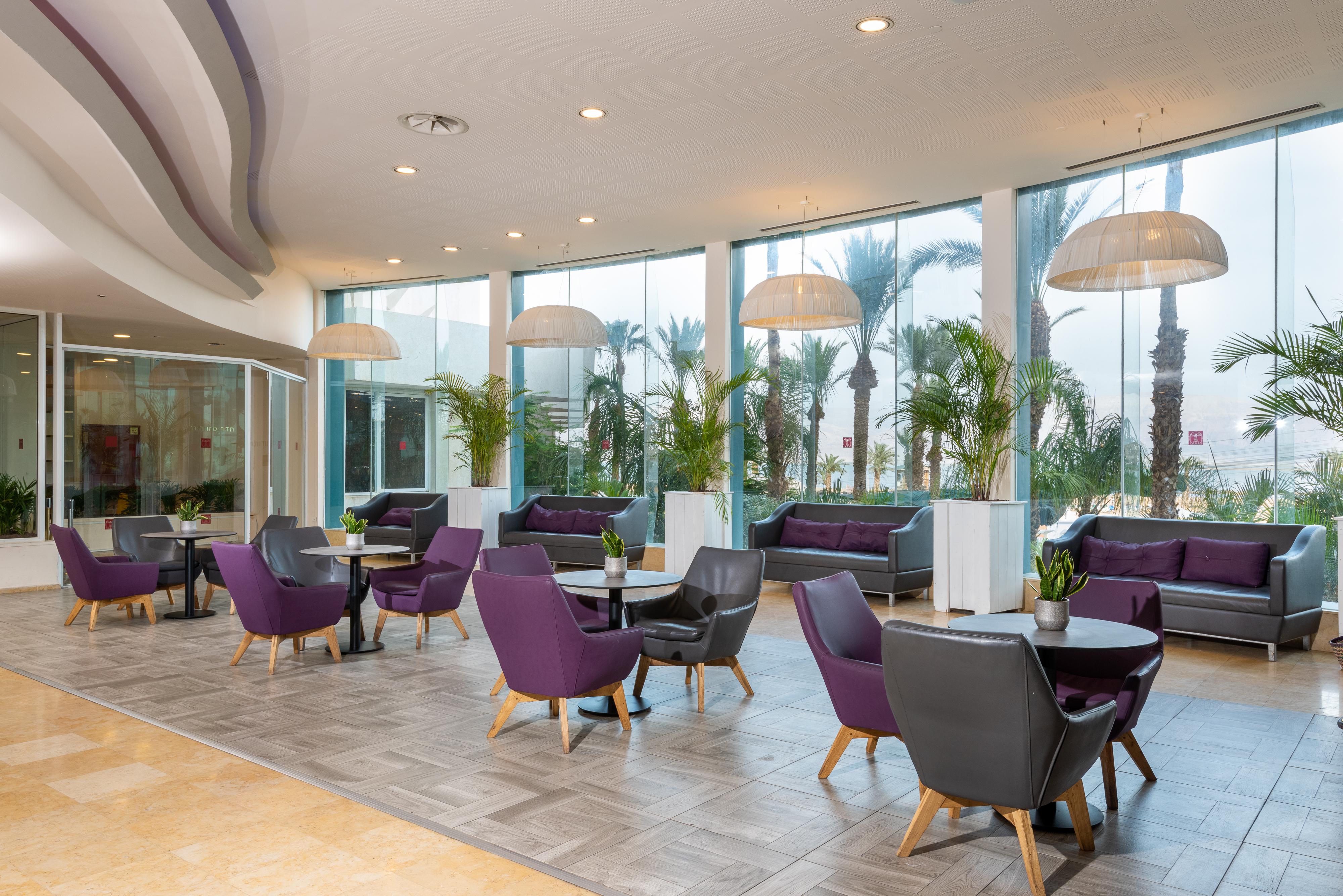 Leonardo Club Hotel Dead Sea Neve Zohar Exteriér fotografie The lobby of the hotel